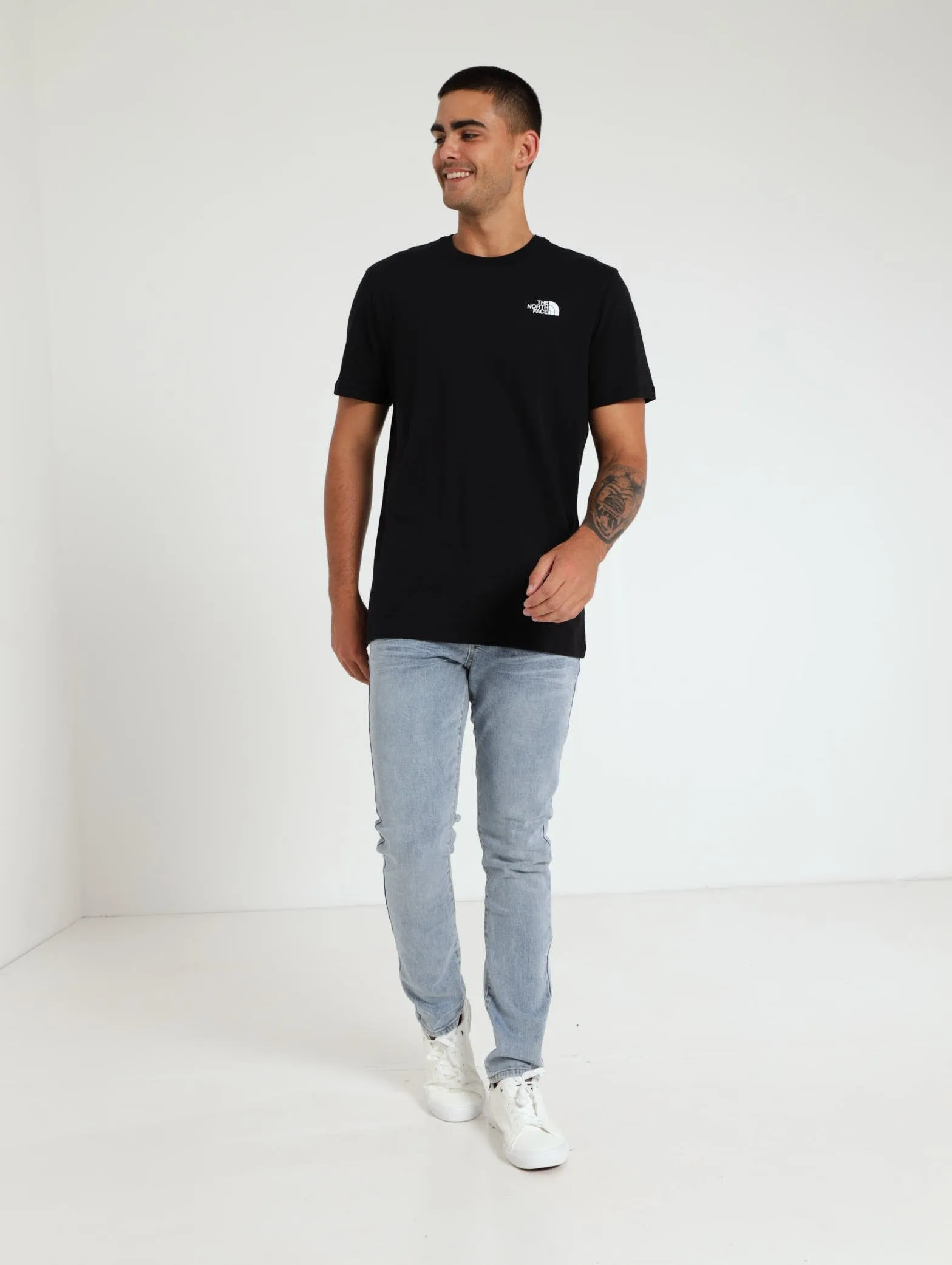 Simple Dome Tee - Black