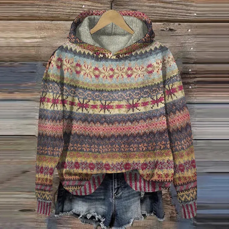 Sofia™ - Boho Chic Knit Sweater
