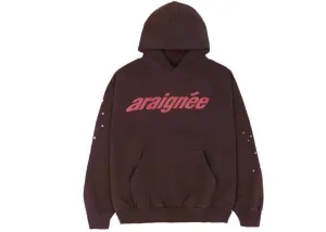 Sp5der Araignee Brown Hoodie