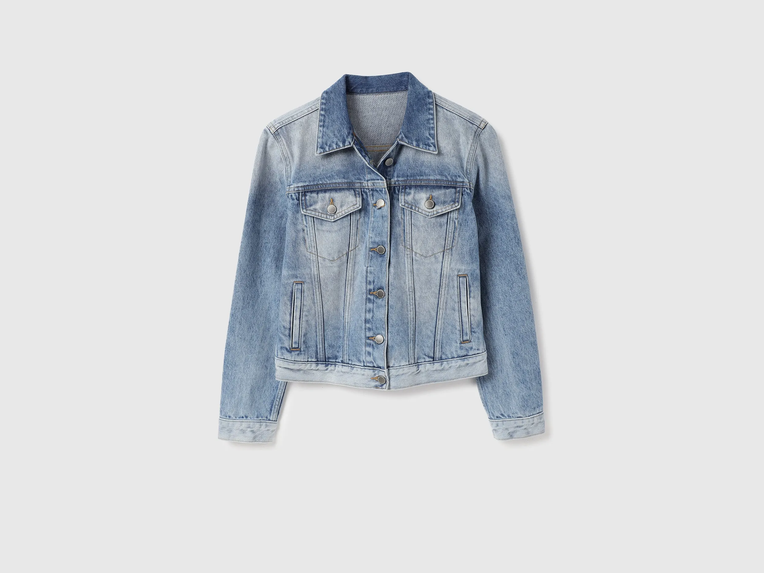 Spread Collar Solid Jackets