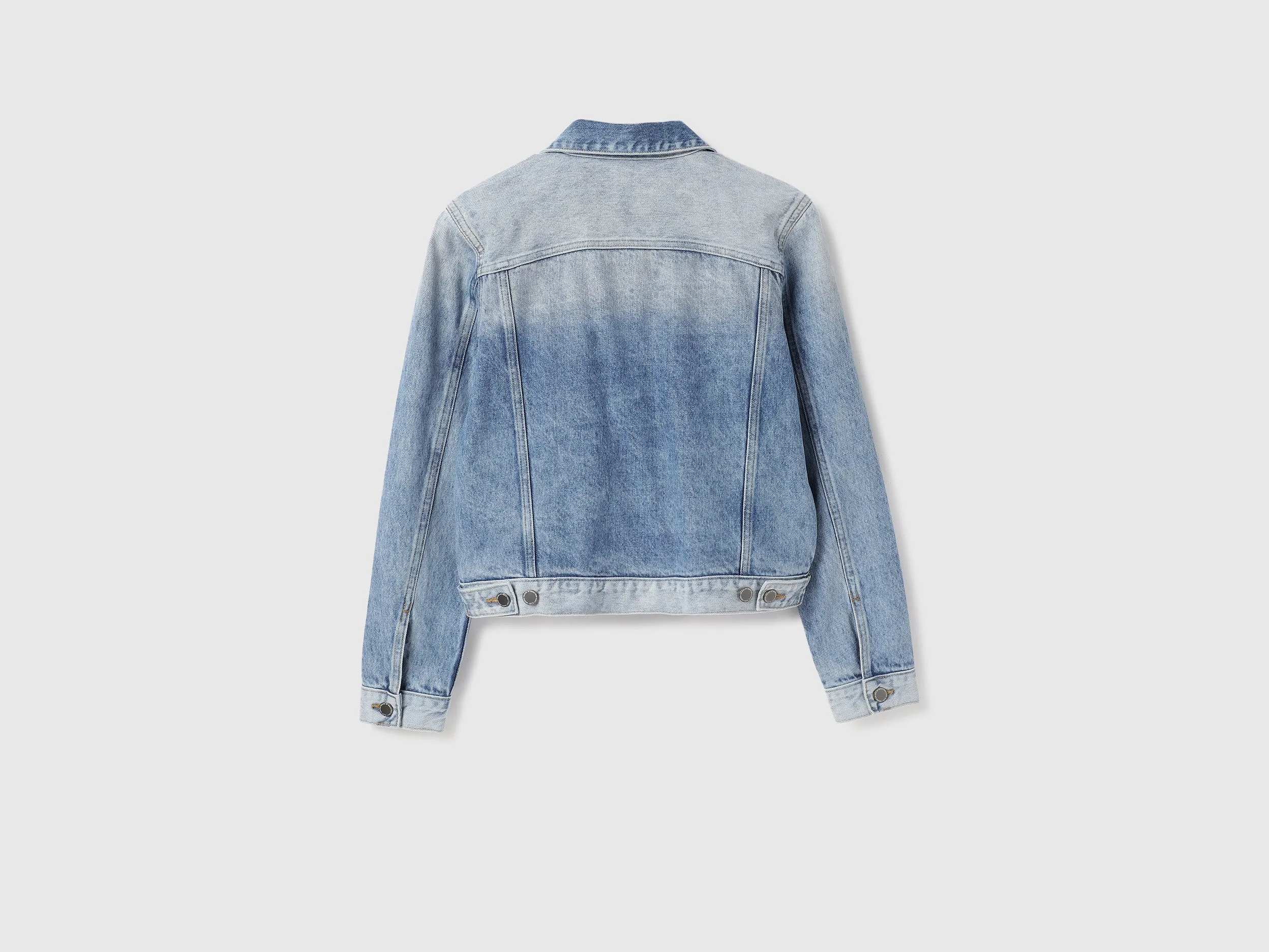 Spread Collar Solid Jackets