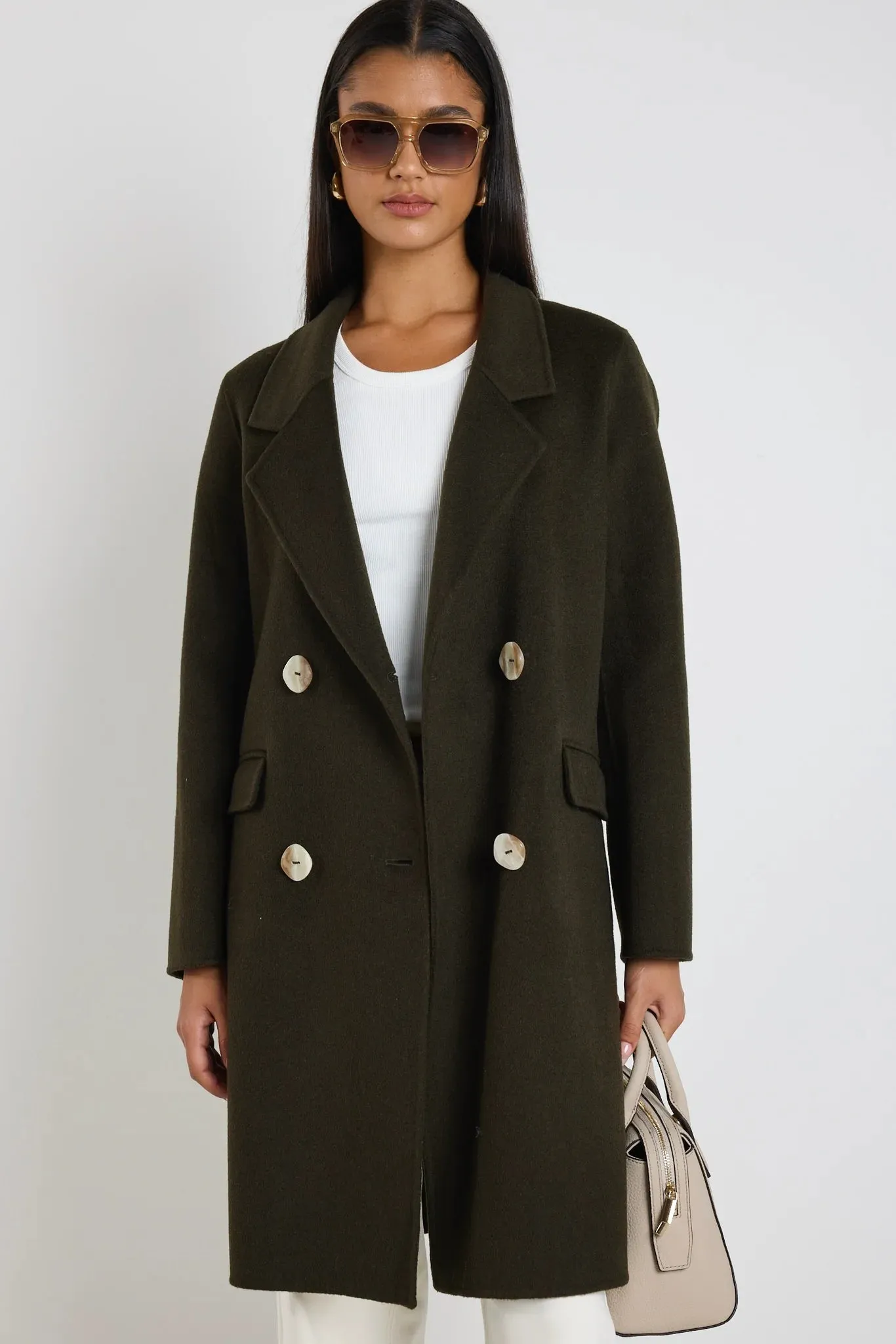 Stockholm Wool Coat Khaki