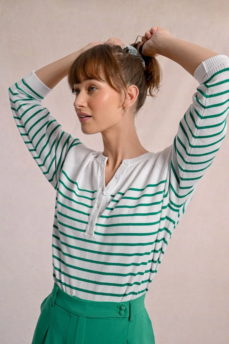 STRIPED UNDERSHIRT