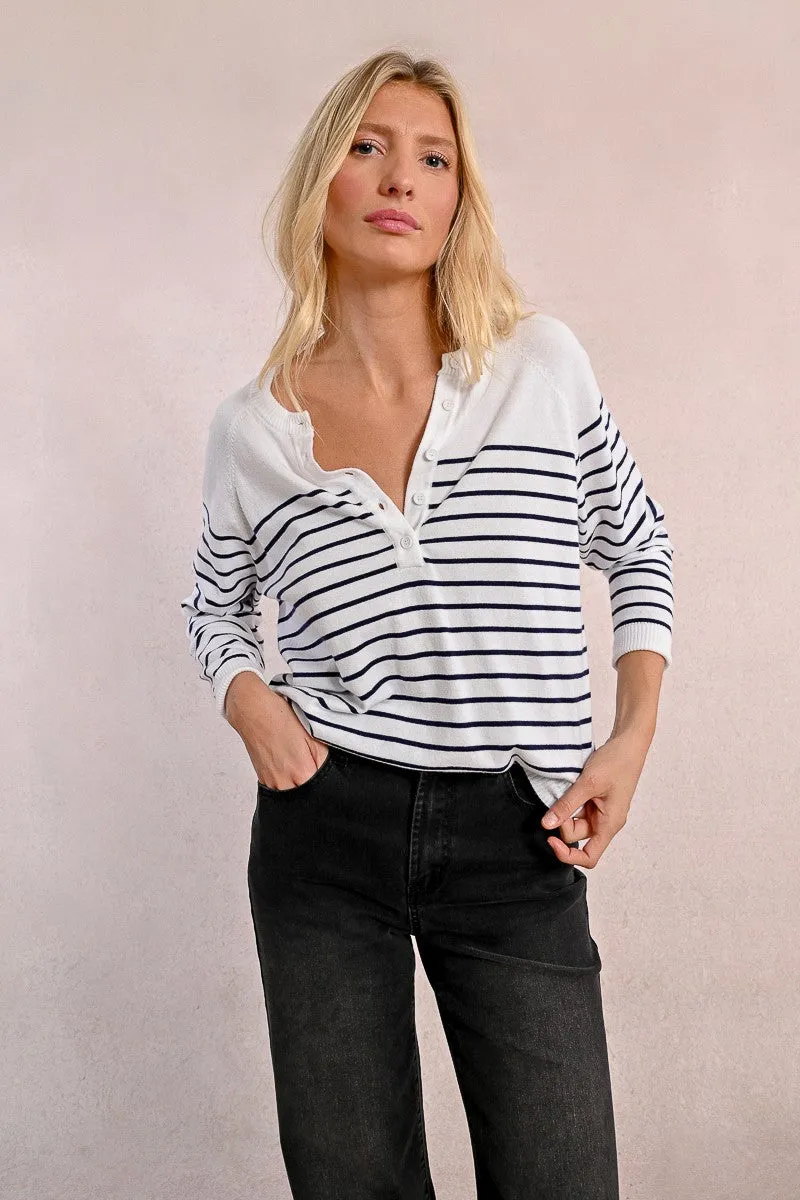 STRIPED UNDERSHIRT