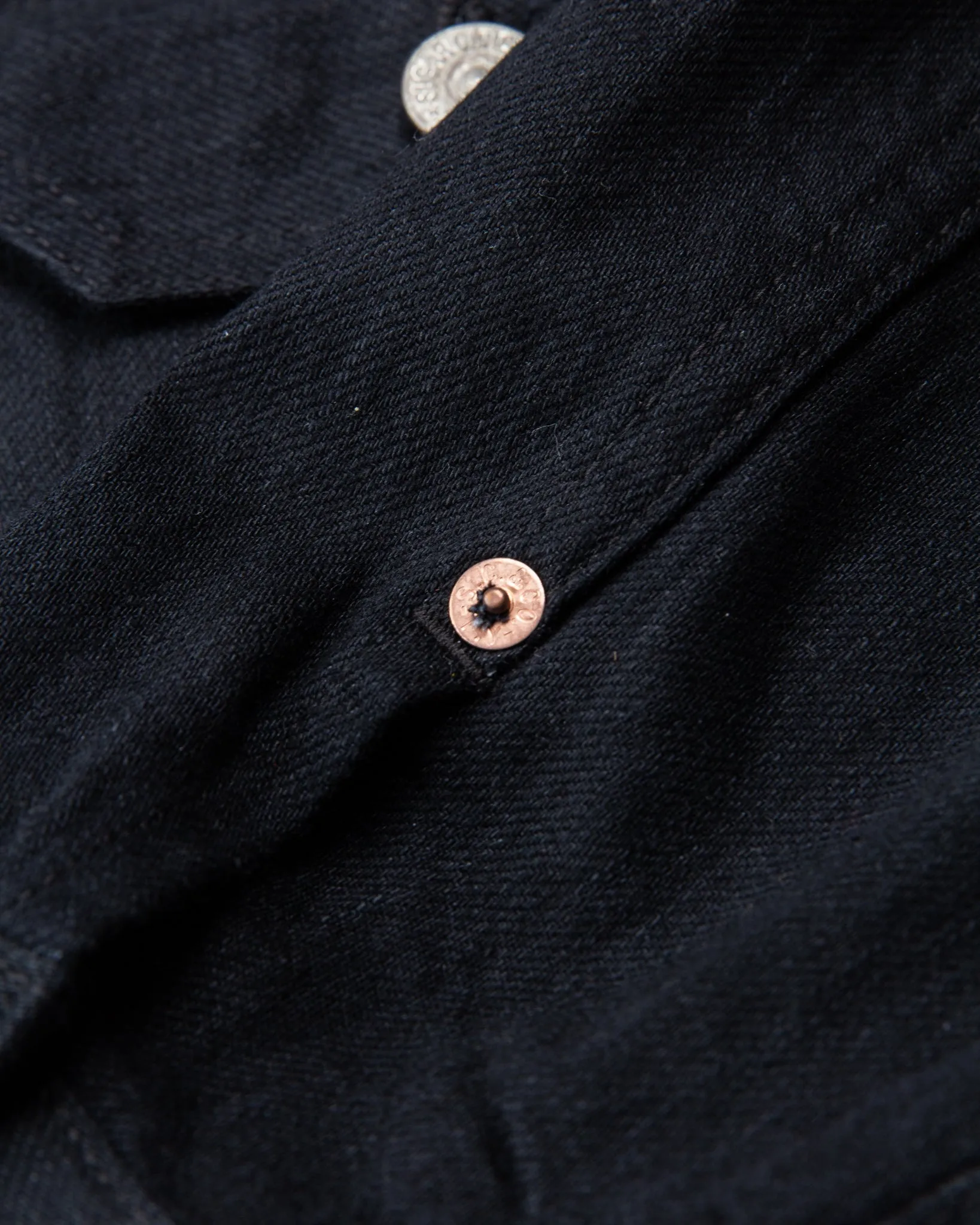 Sugar Cane & Co. 1953 Type 2 Jacket 13 Oz Black Denim SC14601