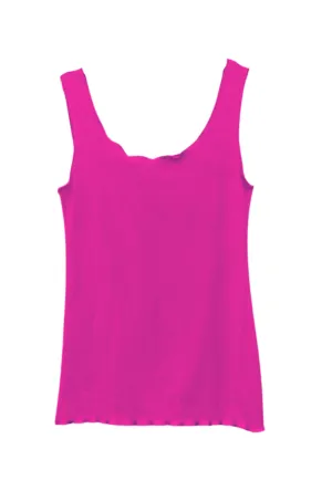 Suns Out Singlet Top - Lipstick
