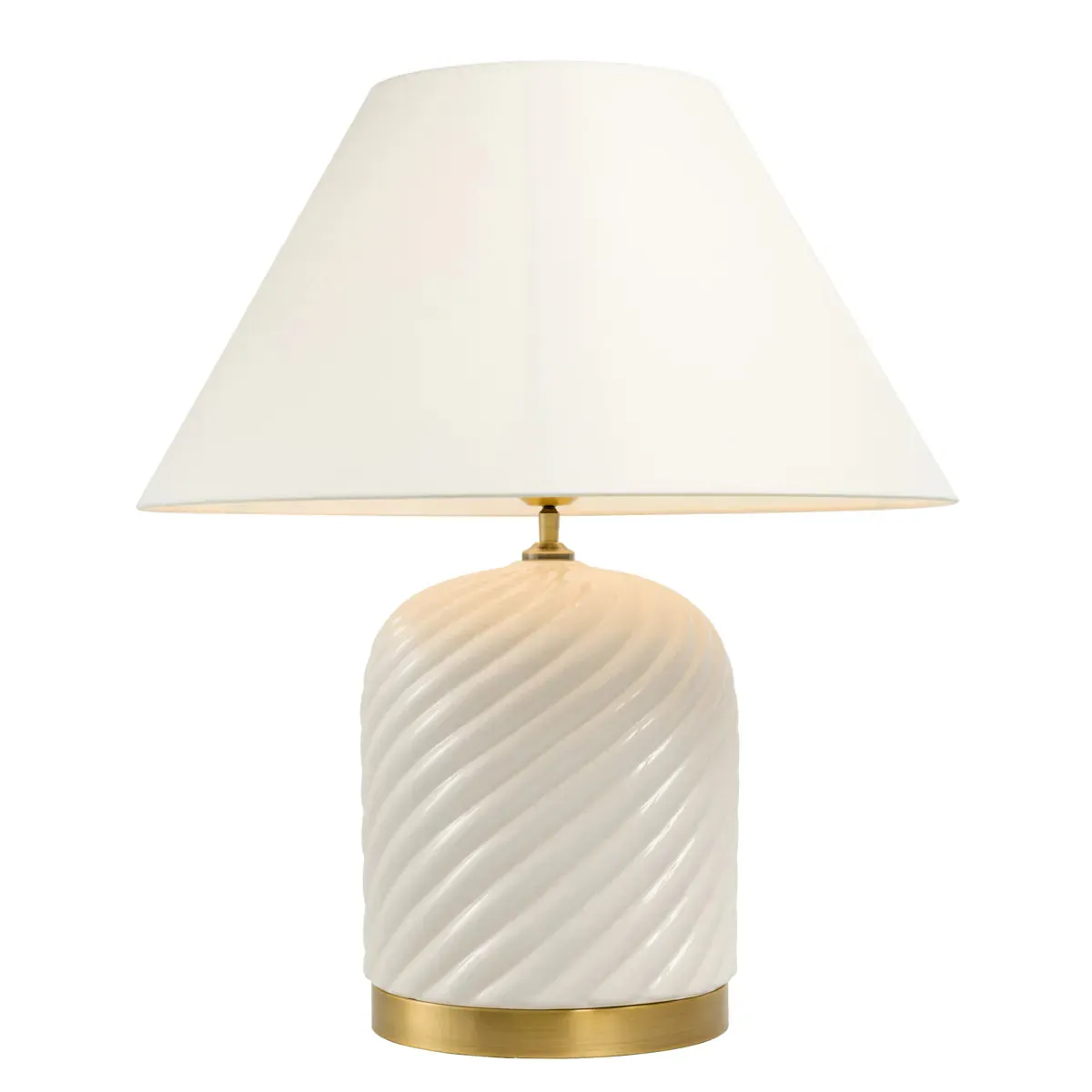 Table Lamp Savona - White Ceramic
