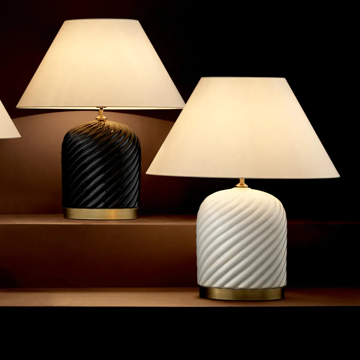 Table Lamp Savona - White Ceramic