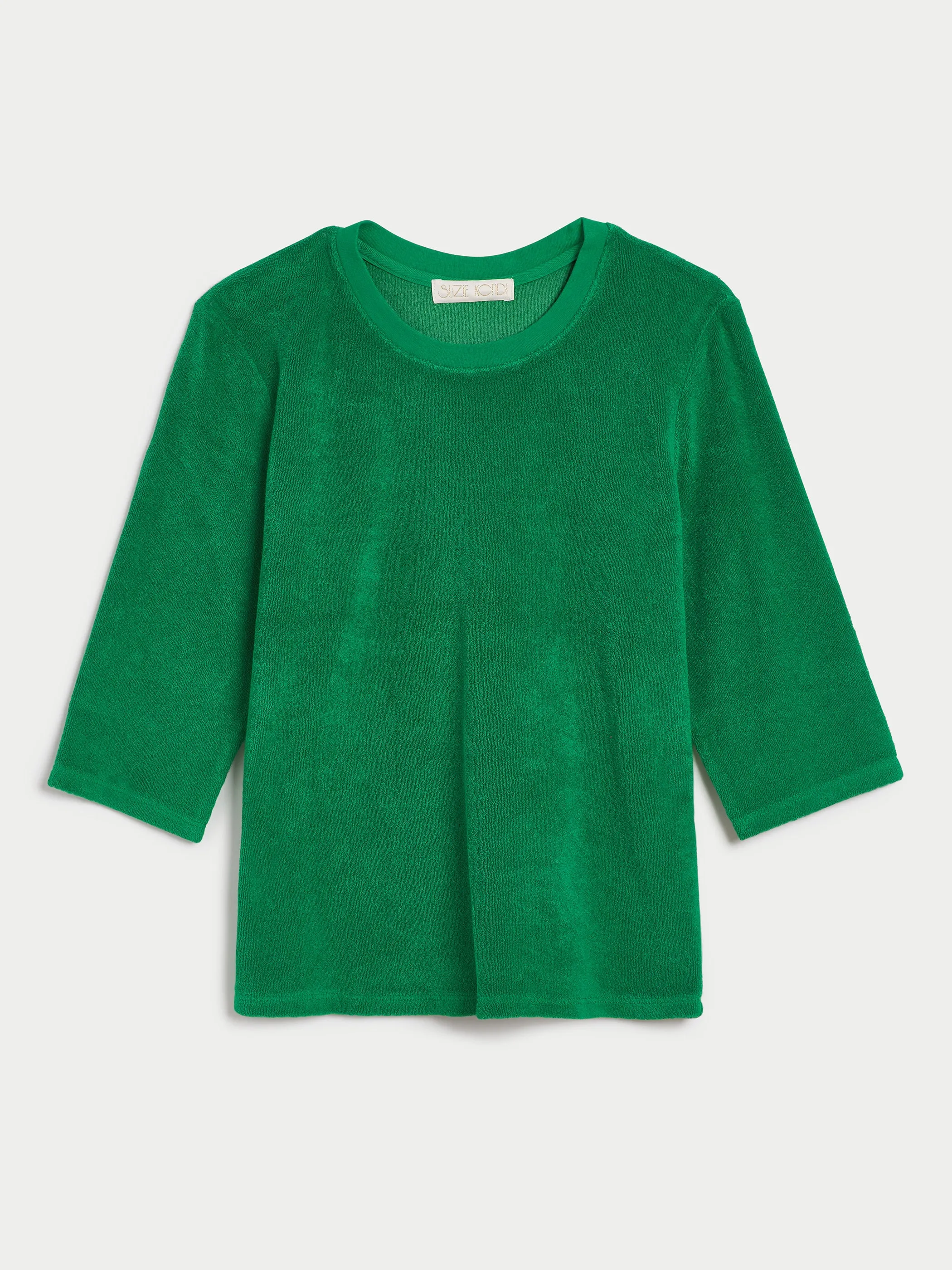 The Corfu Elbow Sleeve Crew in Terry