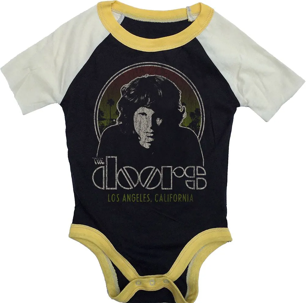 THE DOORS SHORT SLEEVE RAGLAN ONESIE