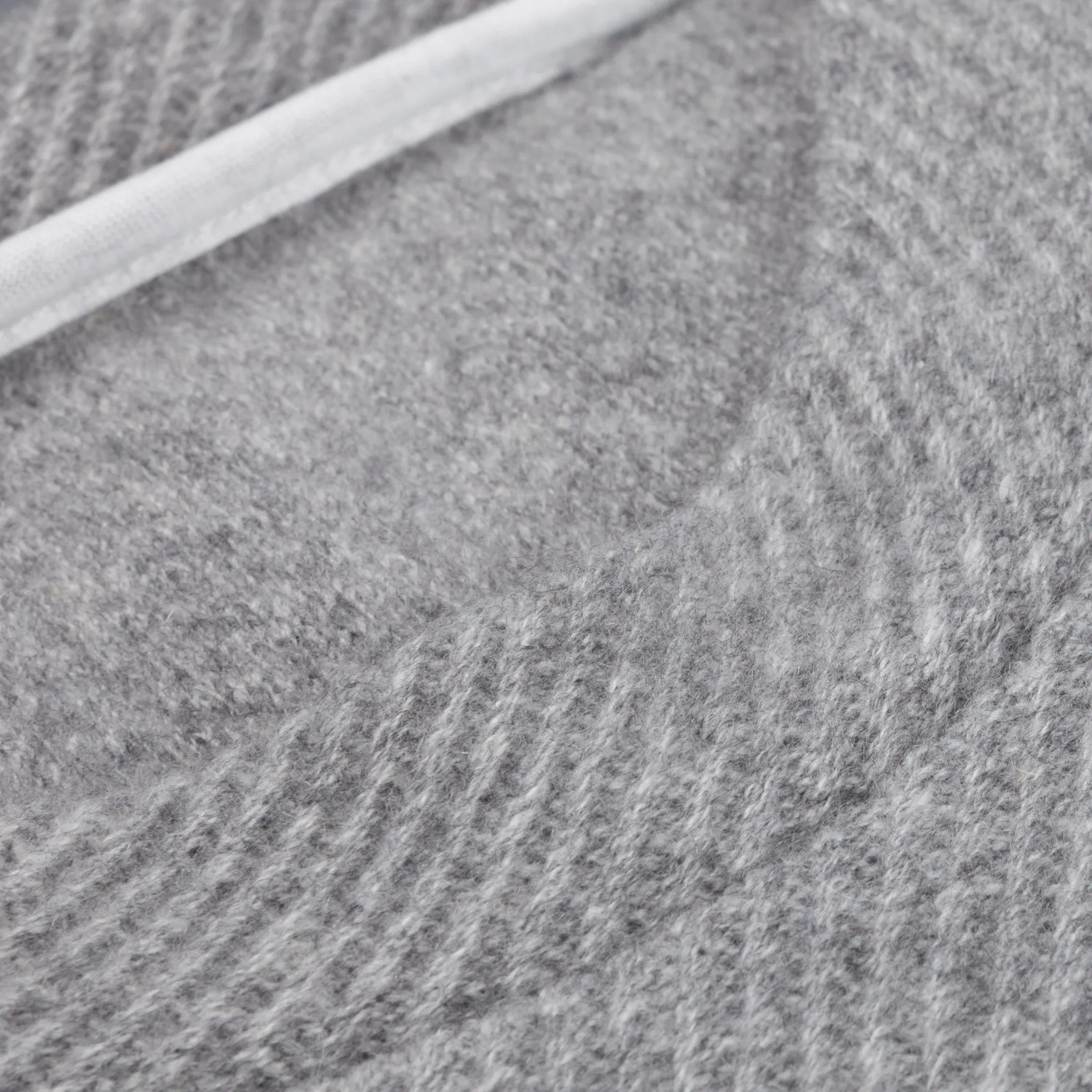 The Elder Statesman Herring Crew Light Grey