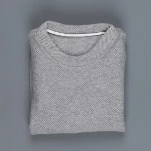 The Elder Statesman Herring Crew Light Grey