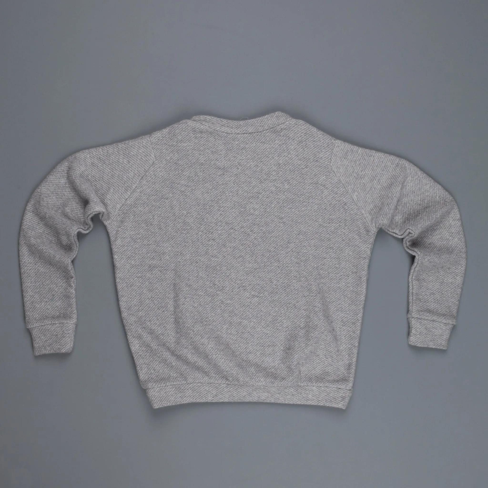 The Elder Statesman Herring Crew Light Grey