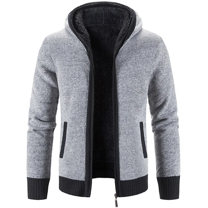 Thick Knitted Cardigan for Autumn & Winter