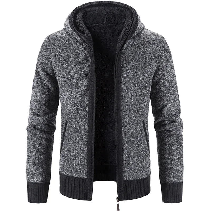 Thick Knitted Cardigan for Autumn & Winter