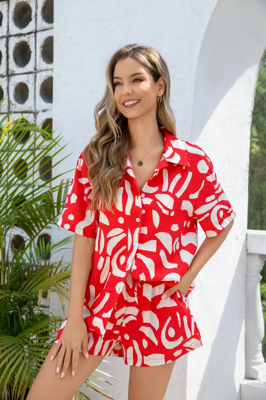 TROPICAL REDBERRY SET