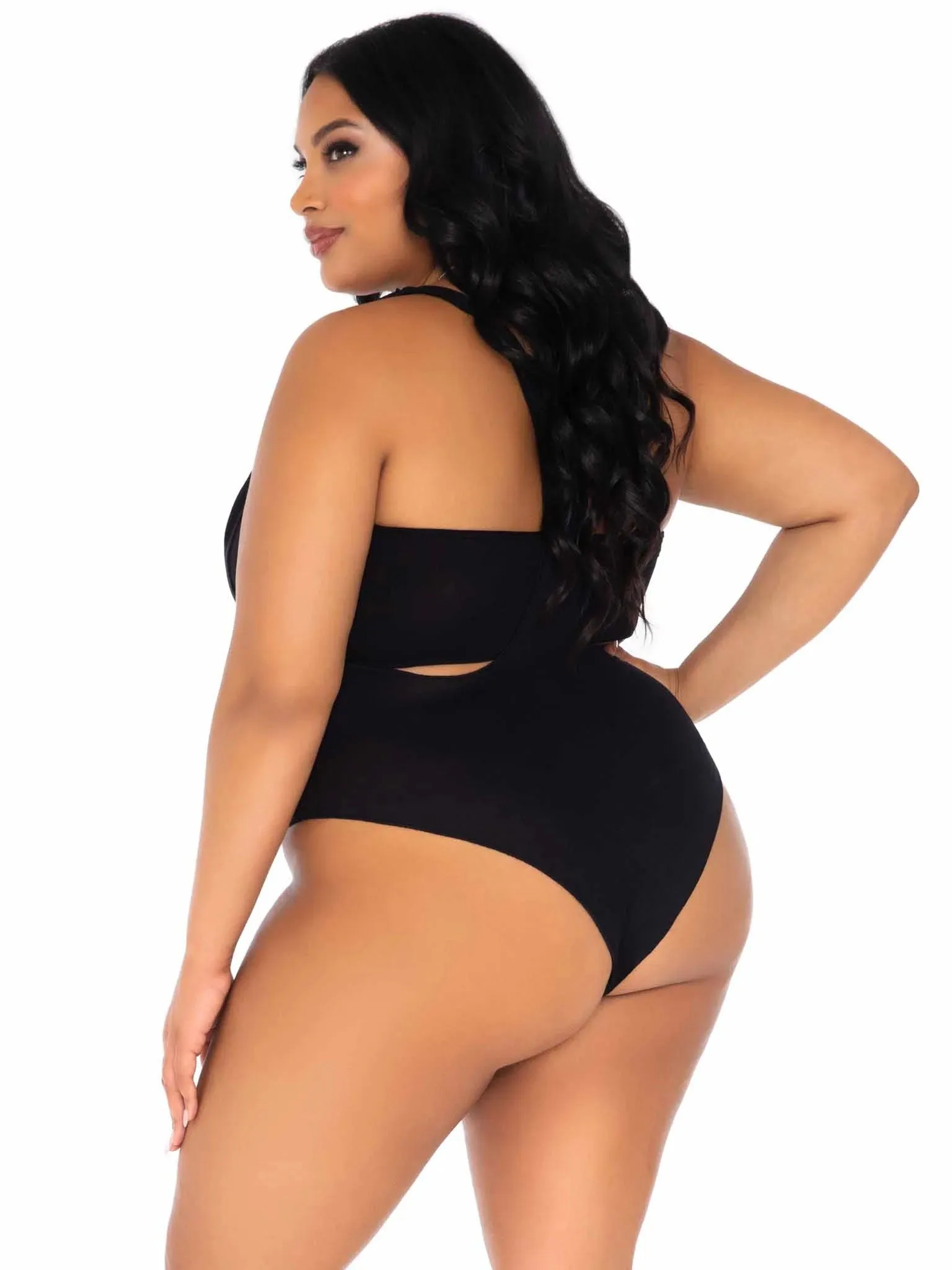 Two Piece Bandeau and Suspender Bodysuit