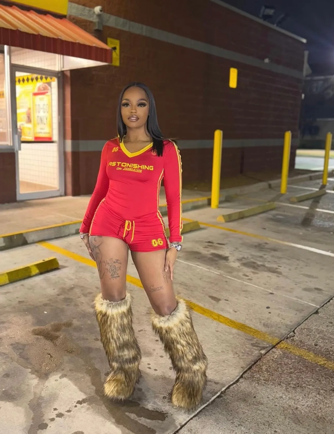 “USC Race Drift” Co-ord Set
