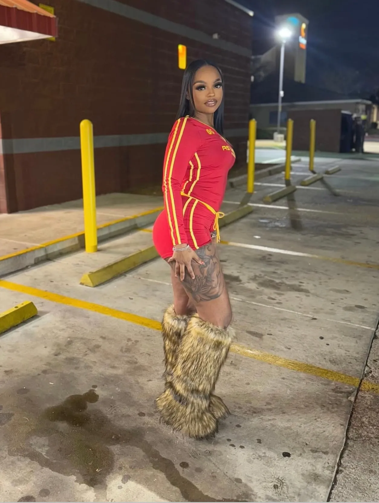 “USC Race Drift” Co-ord Set