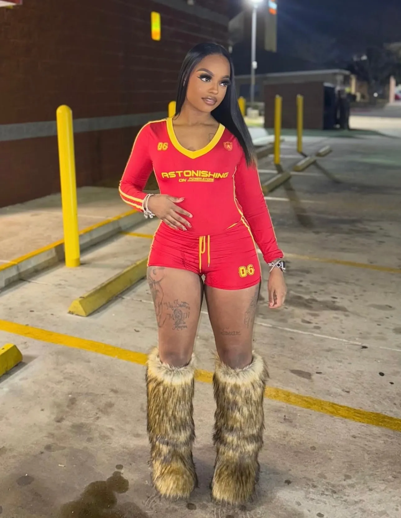 “USC Race Drift” Co-ord Set