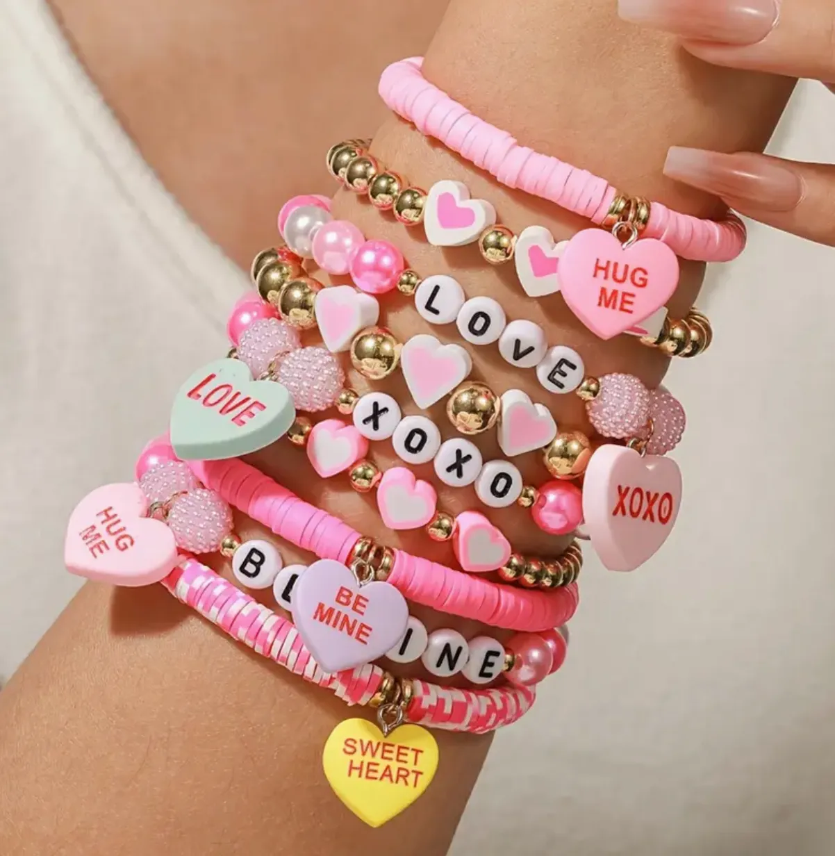 🩷Valentines XOXO Bracelet Sets🩷