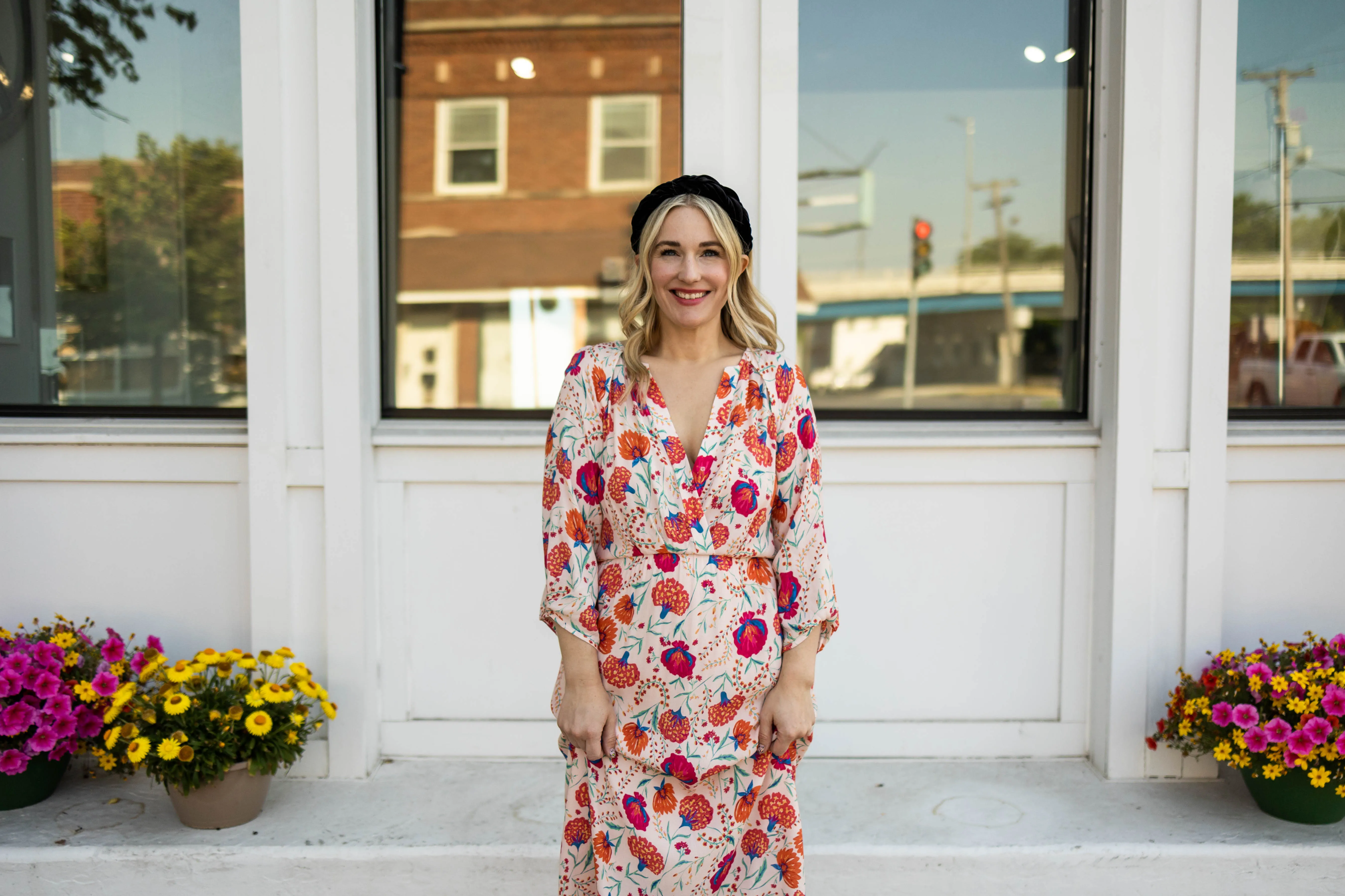verena dress in red