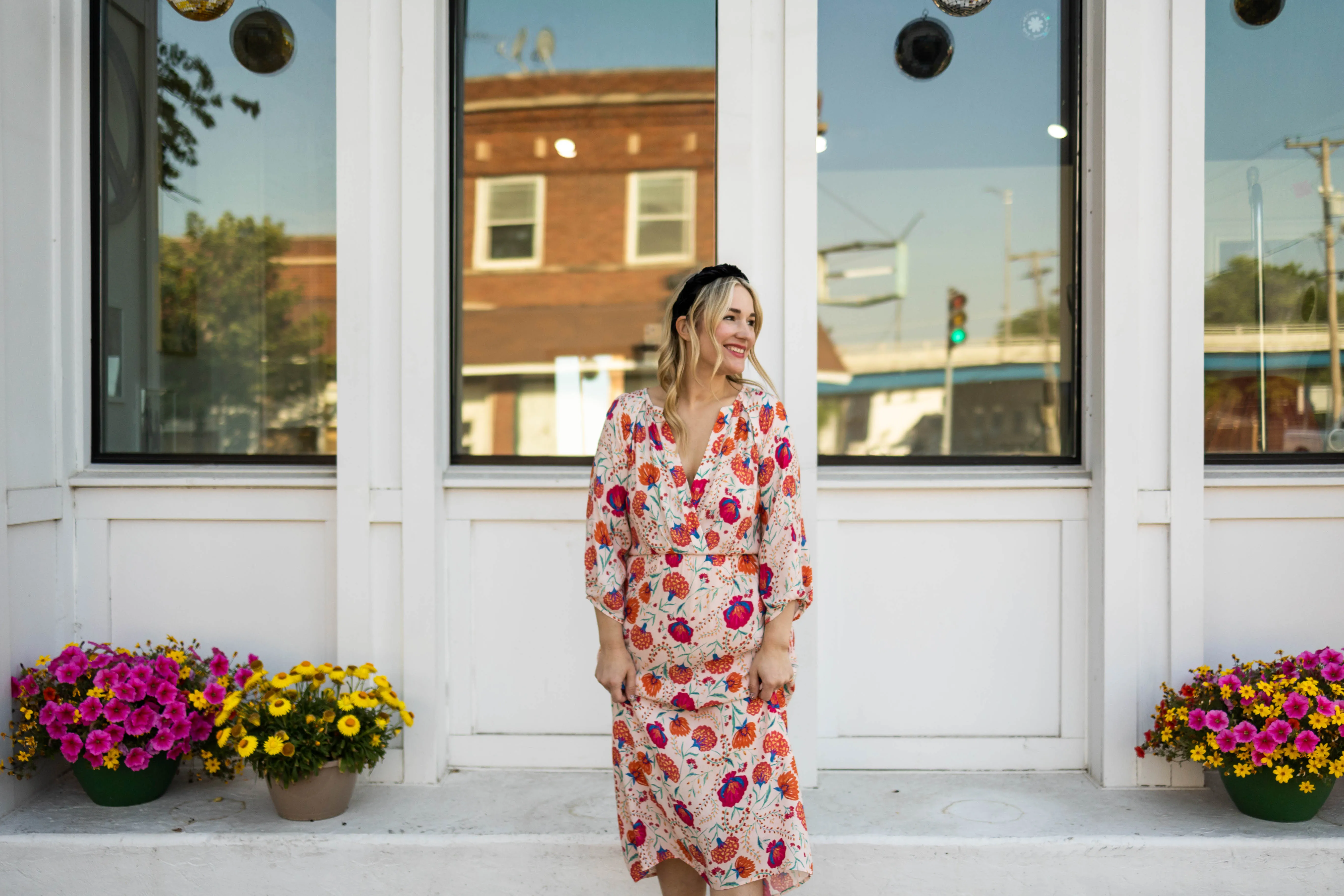 verena dress in red