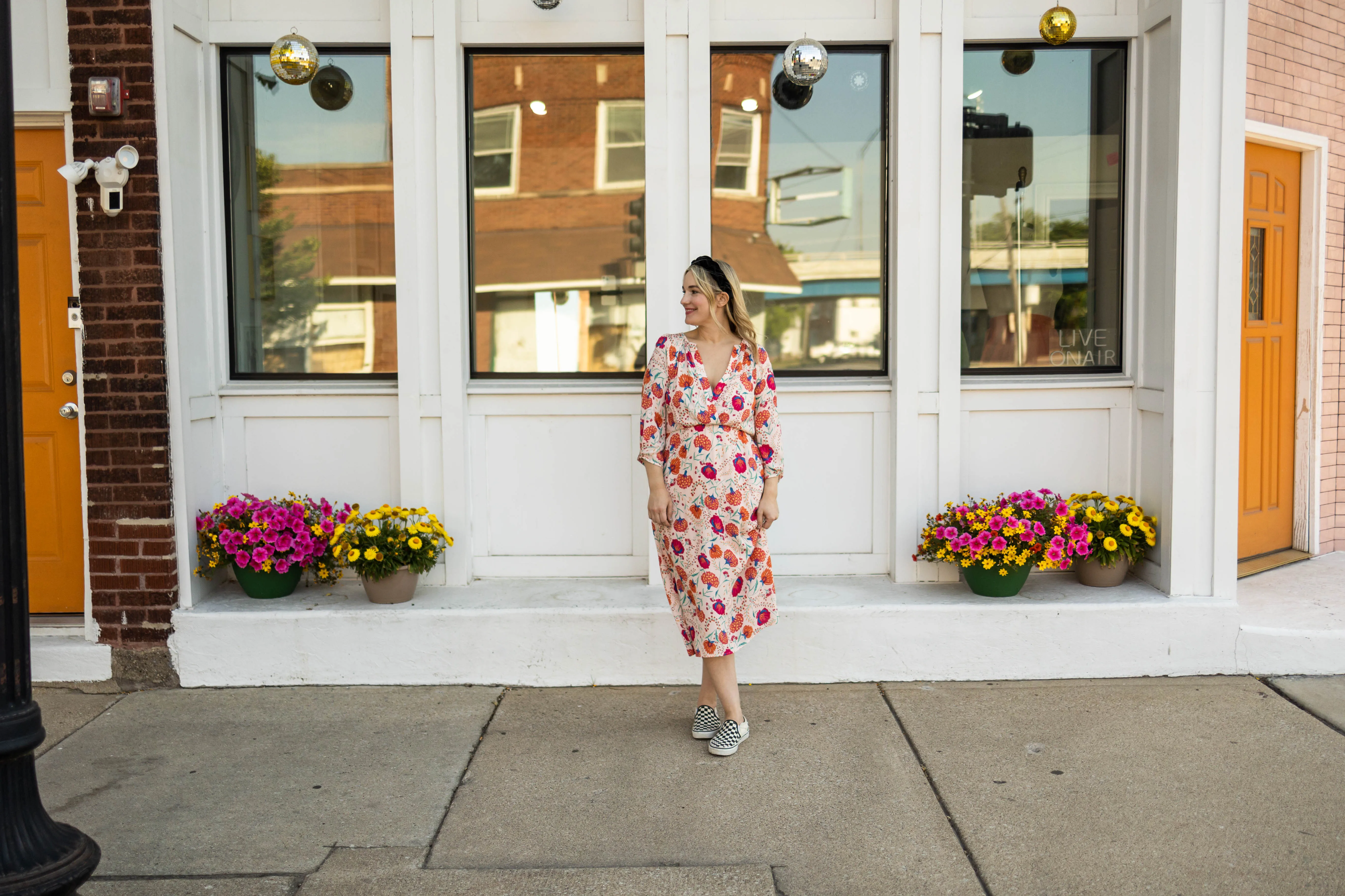 verena dress in red