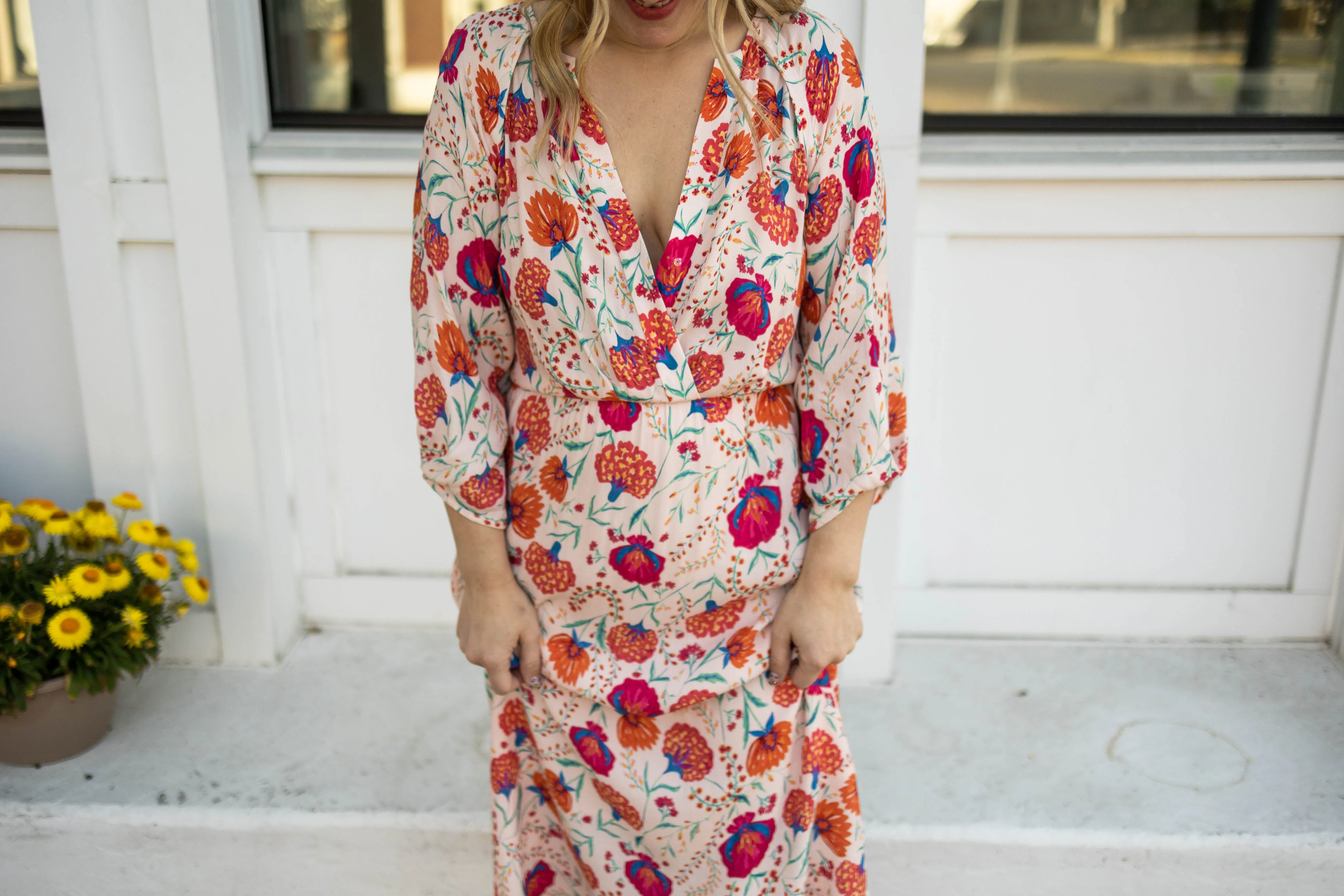 verena dress in red