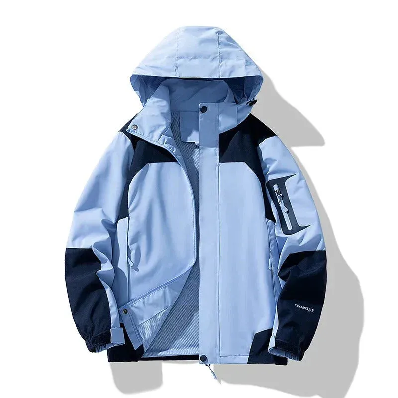 Waterproof and windproof fleece ski jacket by Kairu