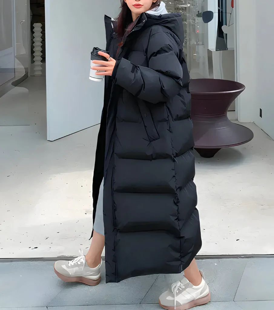 Waterproof and windproof long jacket