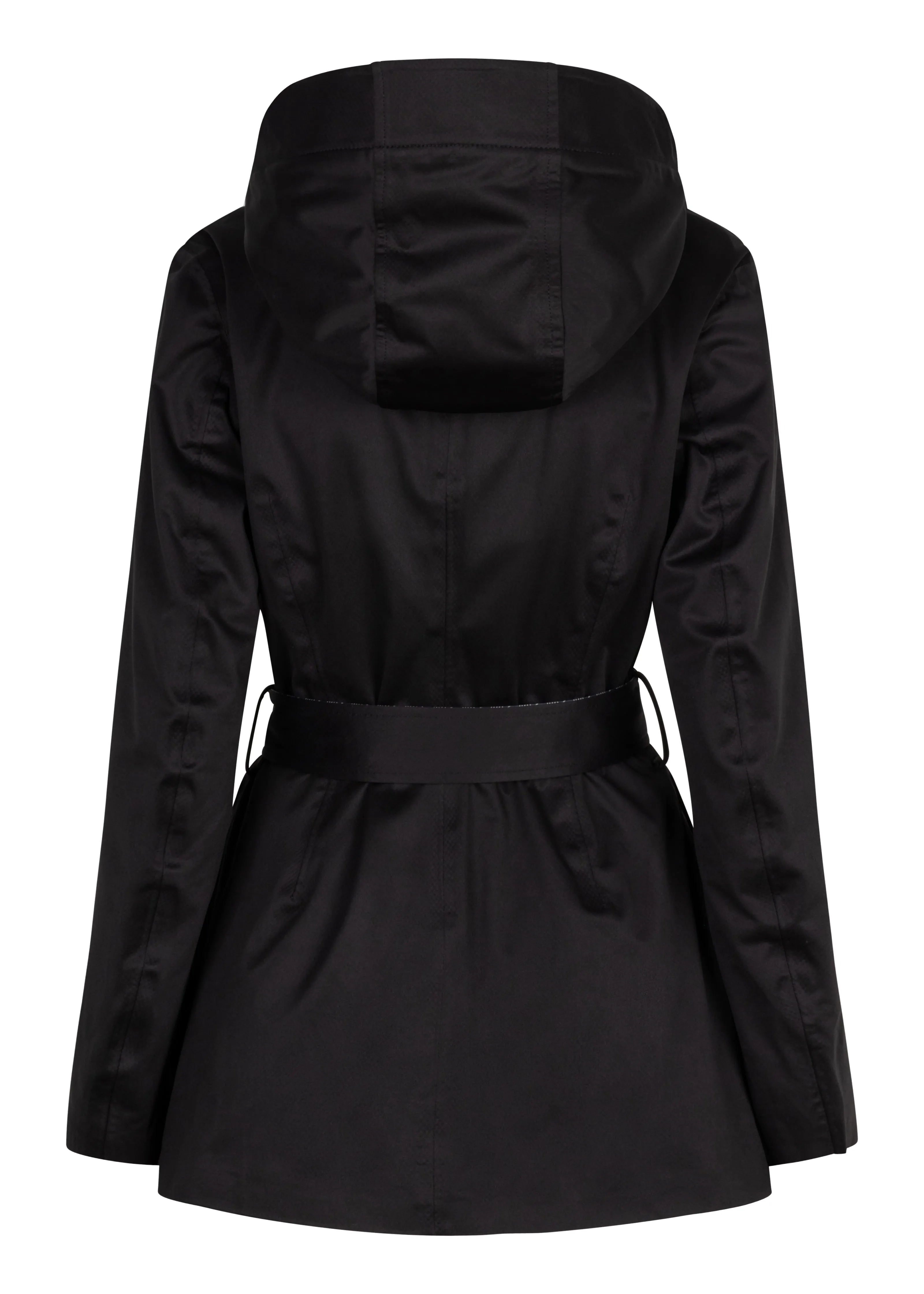 Waterproof Stretchable 4-Pocket Jacket | Black