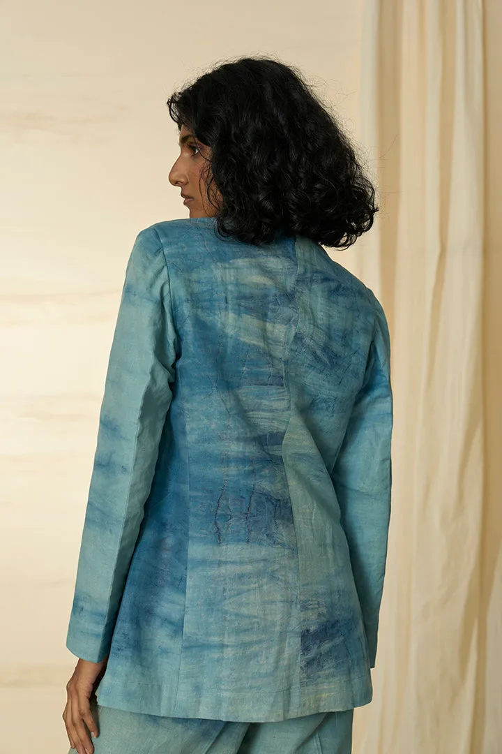 Waves Hemp Blazer & Trousers Set