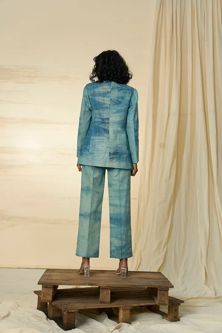 Waves Hemp Blazer & Trousers Set