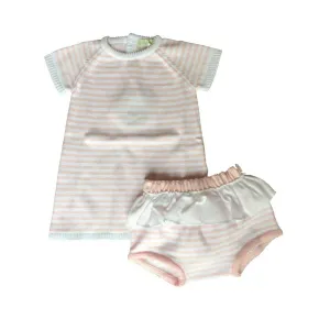 Wedoble Knit Dress & Ruffle Jam Pants