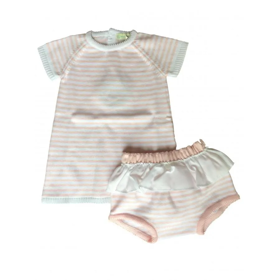 Wedoble Knit Dress & Ruffle Jam Pants