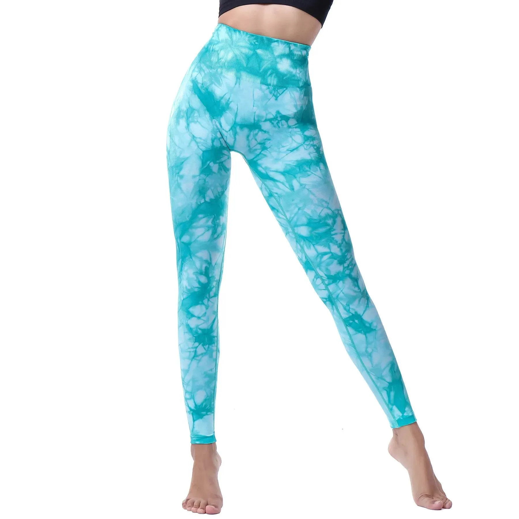 Women Gym Yoga Seamless Pants Sports Clothes Stretchy High Waist