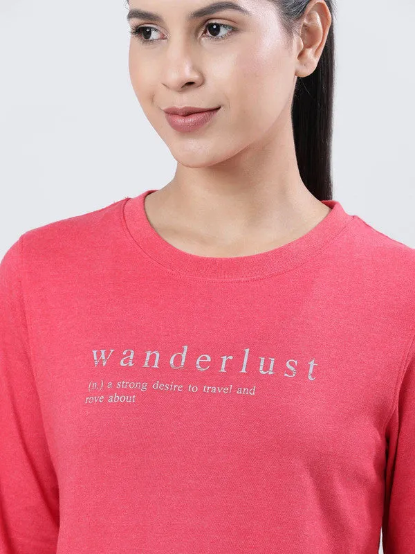 Women Red Solid Sweatshirts-PULLOVER 69-CR-ML