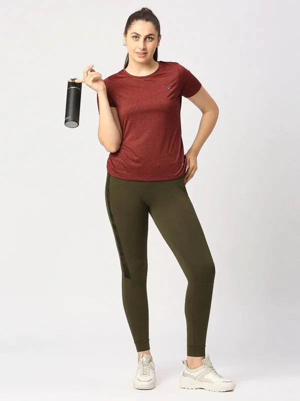 Women Wine Solid Top - Fly-BY-IF-WN
