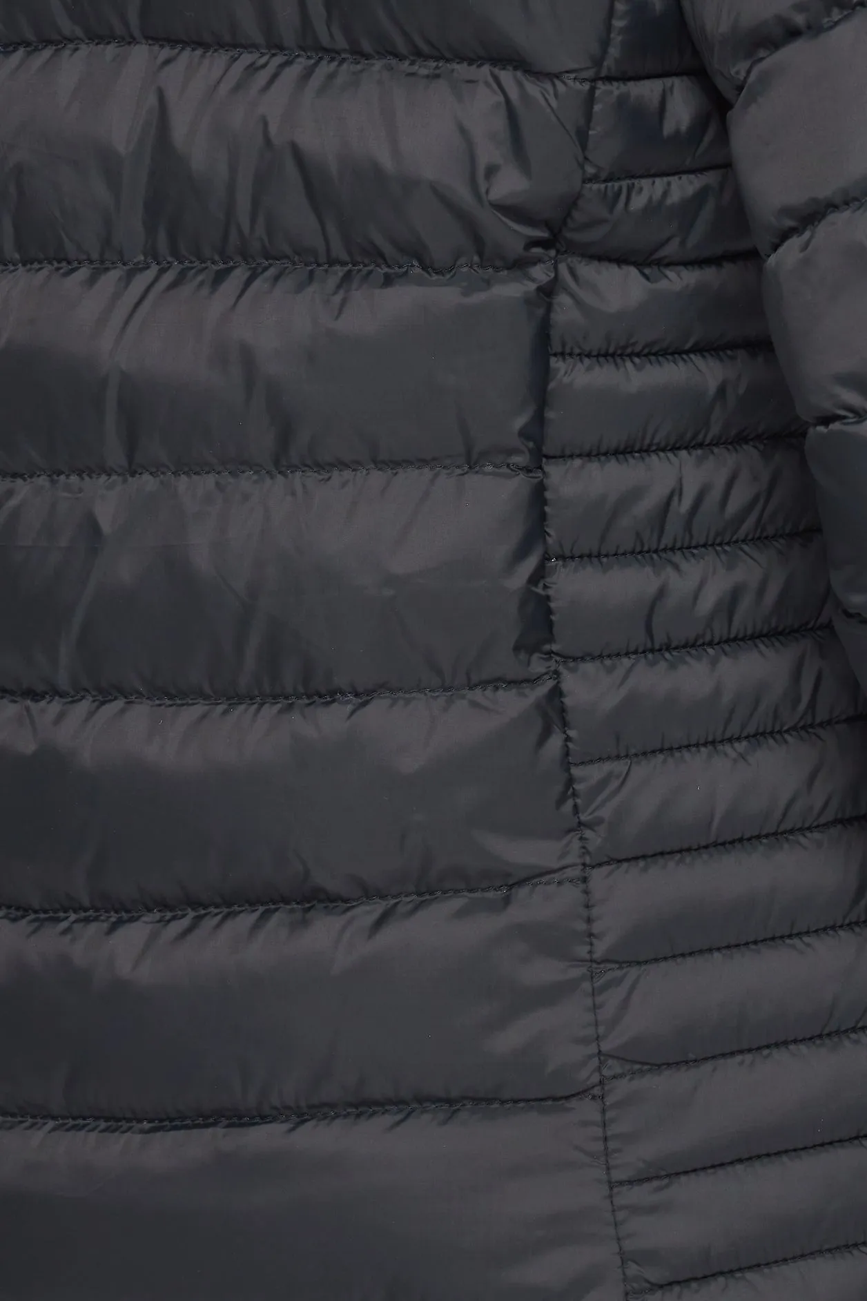 Women's Soft Coated Winter Puffer Jackets-LJ640-BLACK