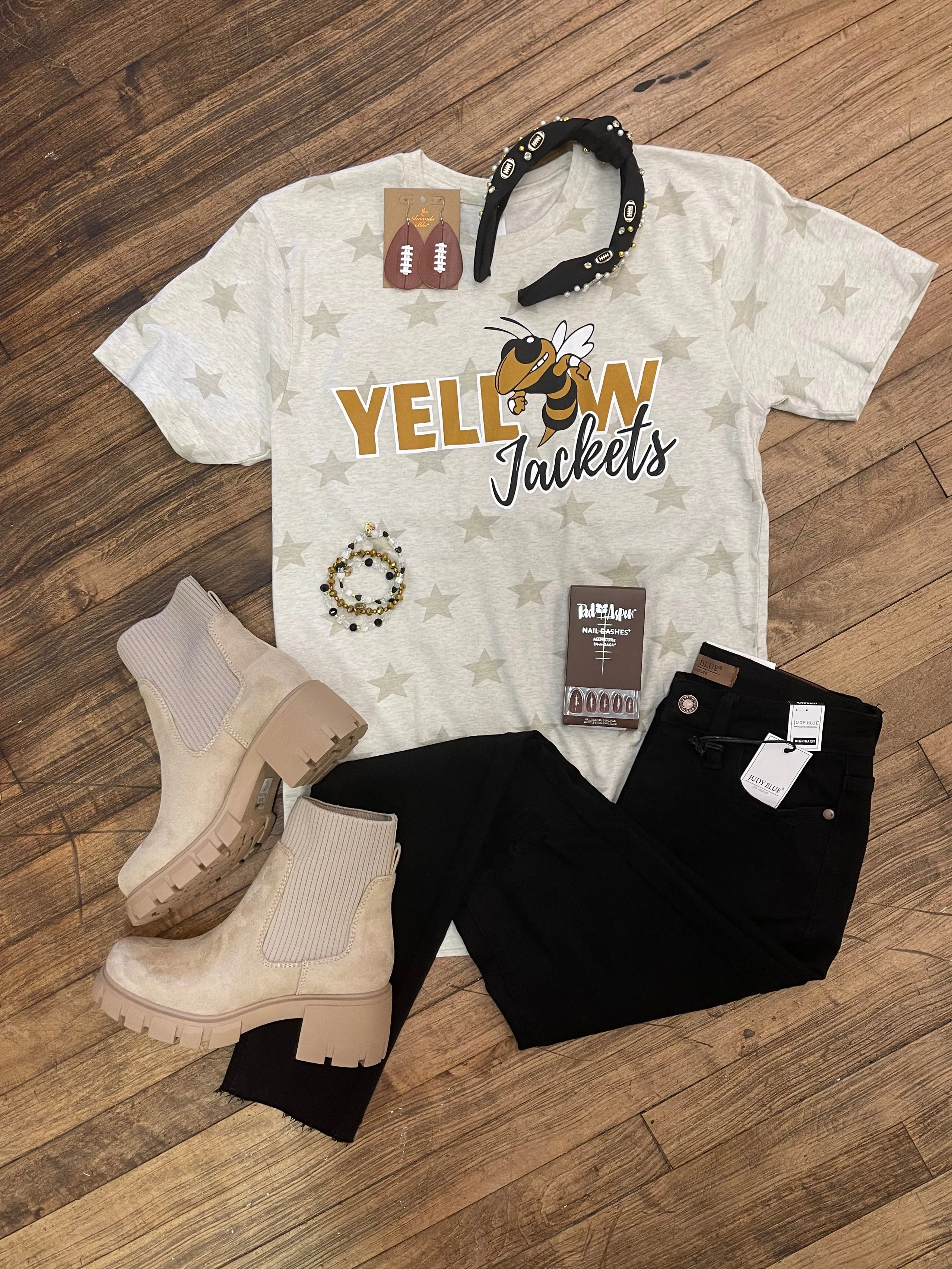 Yellowjackets Star Tee