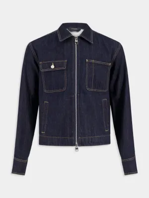 Zipped Denim Jacket