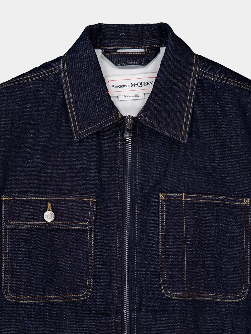 Zipped Denim Jacket