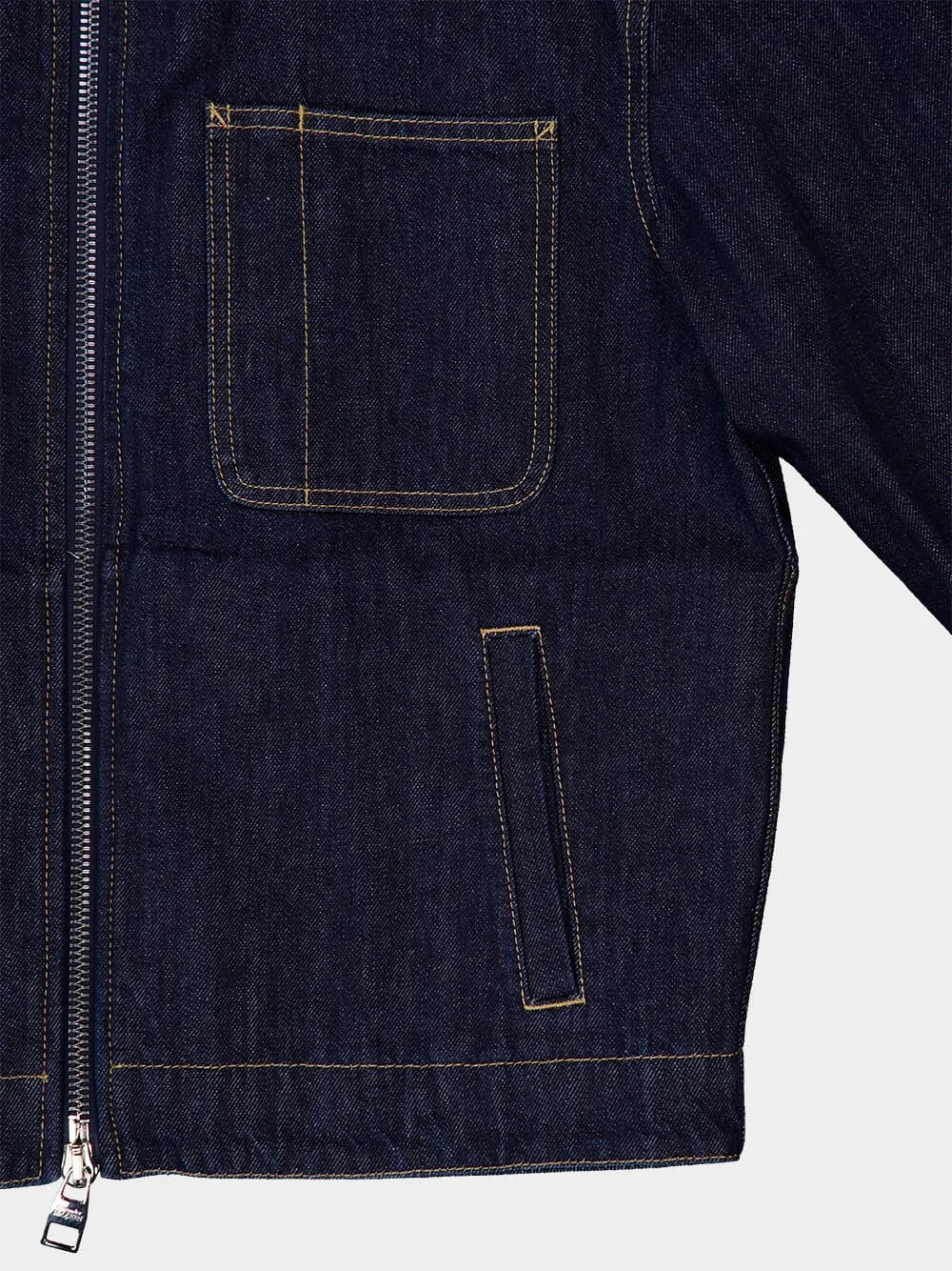 Zipped Denim Jacket